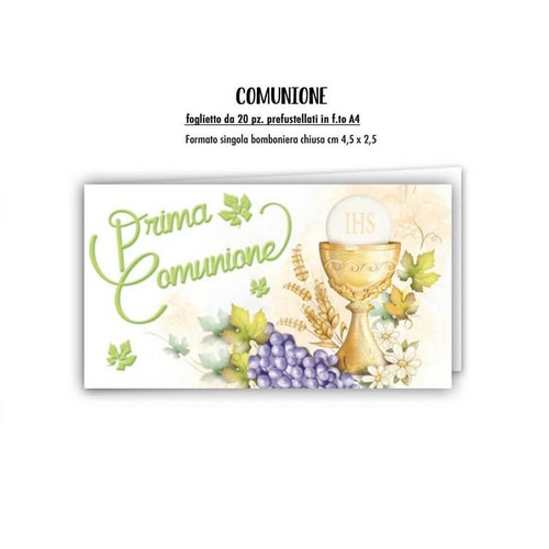 Biglietti per bomboniere - 20,