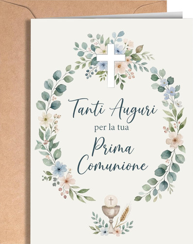 Biglietto prima comunione per - comunione,